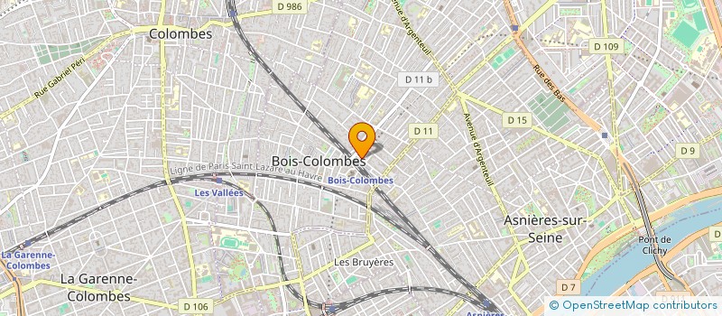 localisation de l'entreprise TEDIYRA CONSEILS à BOIS-COLOMBES