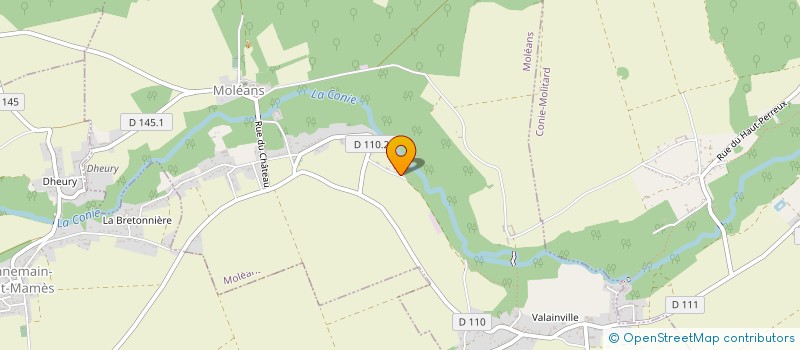localisation de l'entreprise TEDOMUM à MOLEANS