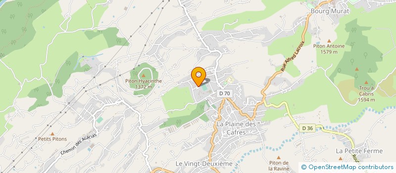 localisation de l'entreprise TEDSON EVENEMENTS 974 (TSE 974)  LE TAMPON