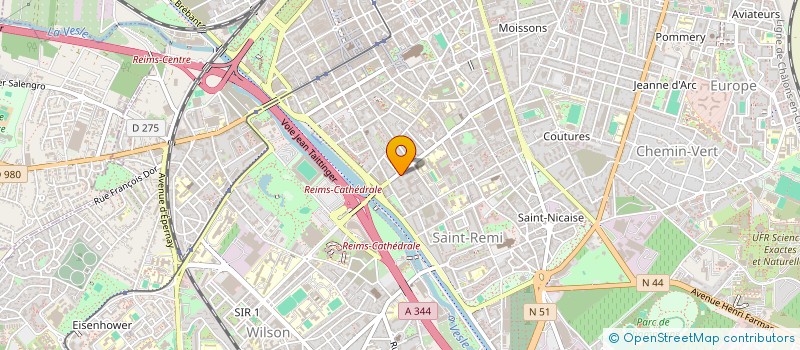 localisation de l'entreprise TEDXPLACEMUSEUX  REIMS