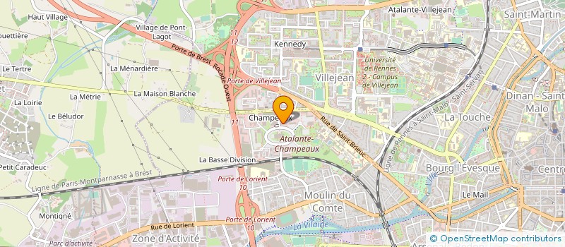 localisation de l'entreprise TEE CONSEIL GESTION à RENNES