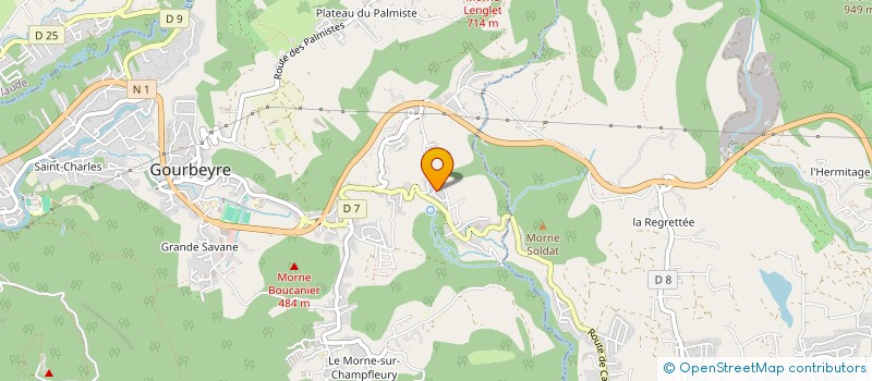 localisation de l'entreprise TEELINE  GOURBEYRE