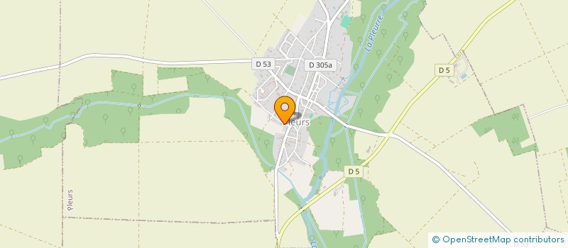 localisation de l'entreprise TEEM GROUP HOLDING à PLEURS