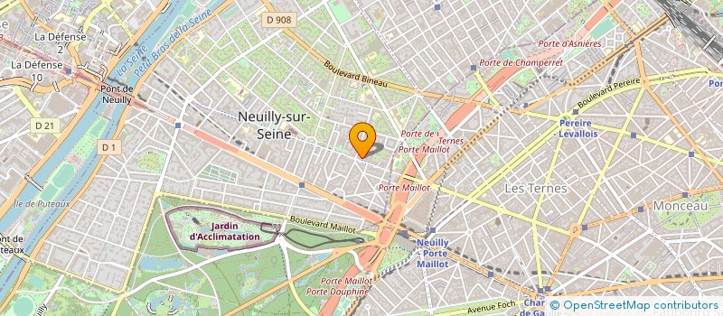 localisation de l'entreprise TEEM PARTNERS à NEUILLY-SUR-SEINE