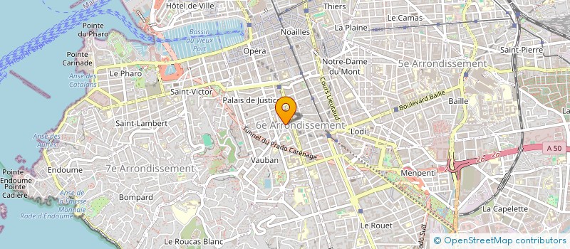 localisation de l'entreprise TEEMEQ à MARSEILLE