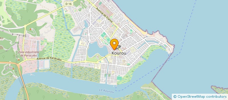 localisation de l'entreprise TEENAGERS  KOUROU