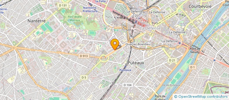 localisation de l'entreprise TEENCARE à PUTEAUX