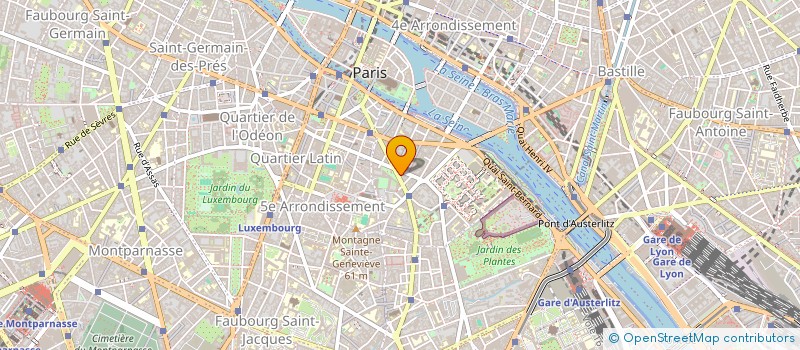 localisation de l'entreprise TEENDY à PARIS