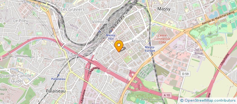 localisation de l'entreprise TEEP'S TRANSPORT à MASSY