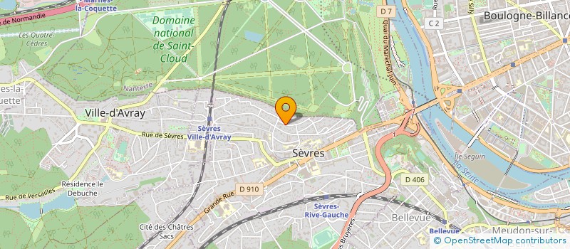 localisation de l'entreprise TEEPIK à SEVRES