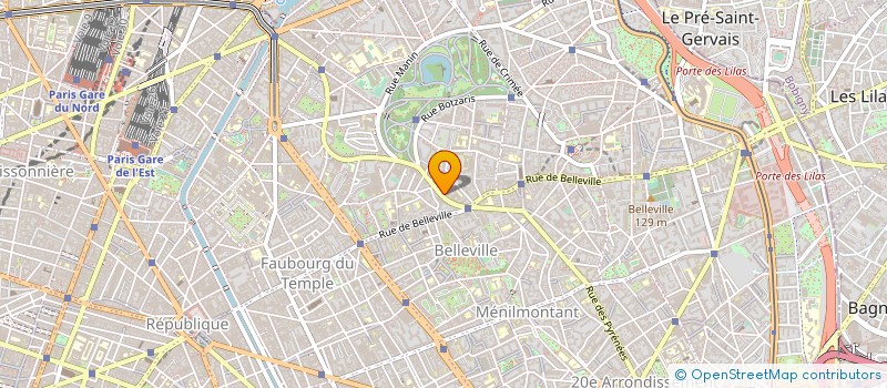 localisation de l'entreprise TEEPS CONCEPT à PARIS