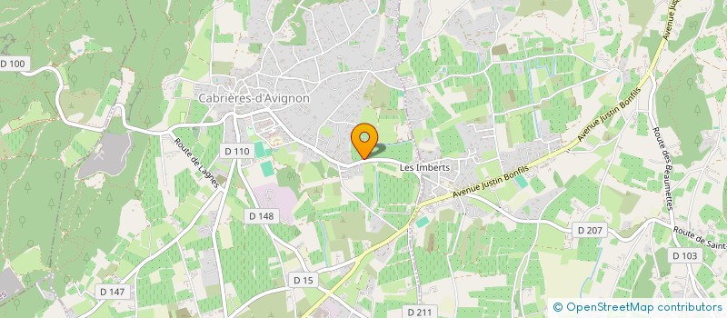 localisation de l'entreprise TEEPY  CABRIERES-D'AVIGNON