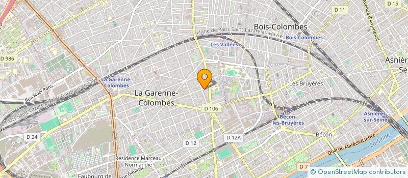 localisation de l'entreprise TEETH TIME à LA GARENNE-COLOMBES