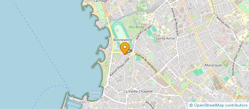 localisation de l'entreprise TEETY'S à MARSEILLE
