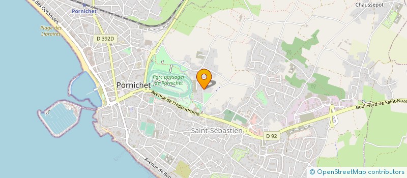 localisation de l'entreprise TEF à PORNICHET