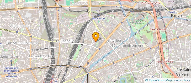 localisation de l'entreprise TEF  PARIS