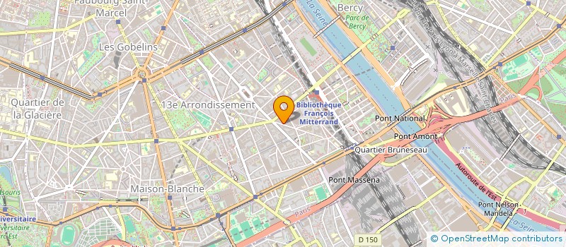 localisation de l'entreprise TEFAC à PARIS