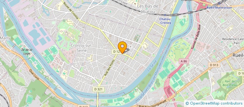 localisation de l'entreprise TEFAUR  CROISSY-SUR-SEINE