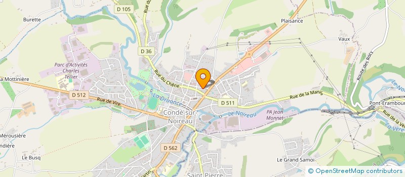 localisation de l'entreprise TEFENIGI  CONDE-EN-NORMANDIE