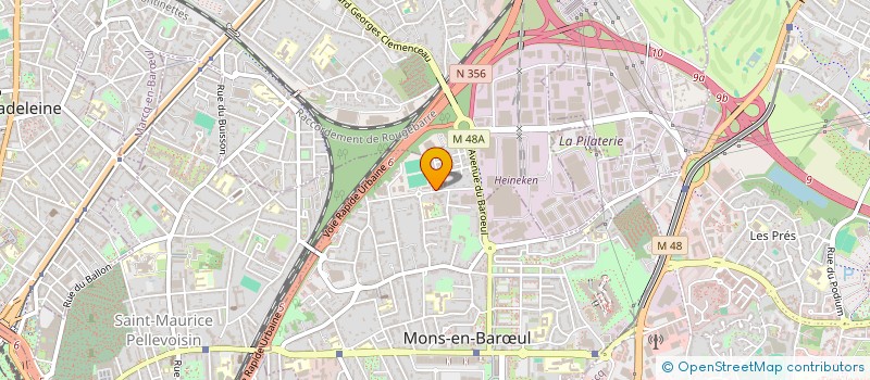 localisation de l'entreprise TEFFRI PEINT ET CIE  MONS-EN-BARUL