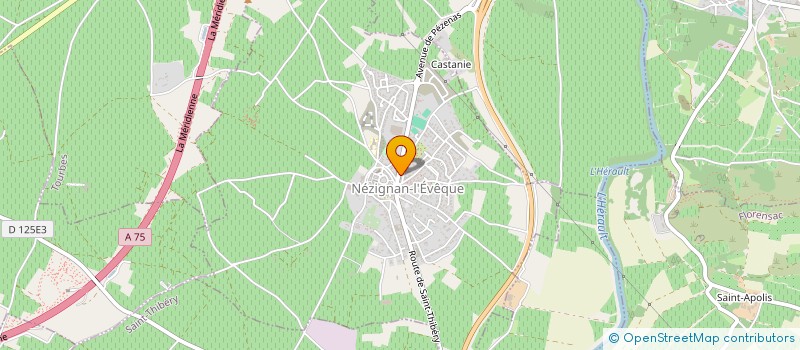 localisation de l'entreprise TEFFRI SUD REALISATIONS  NEZIGNAN-L'EVEQUE