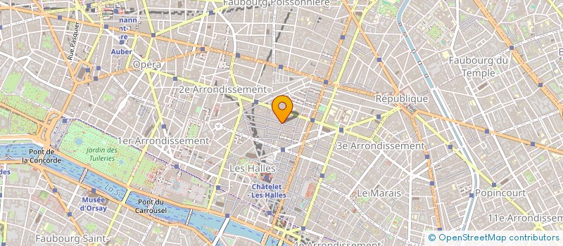 localisation de l'entreprise TEFLO  PARIS