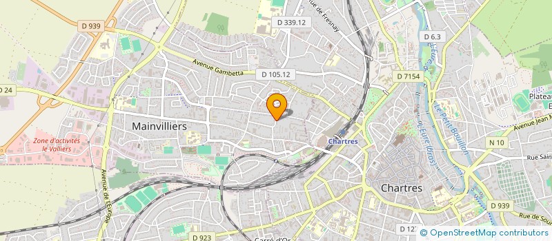 localisation de l'entreprise TEG à SAINT-PREST