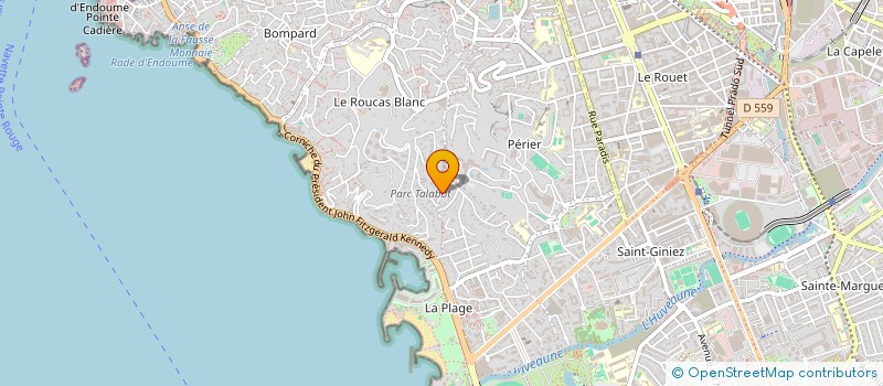 localisation de l'entreprise TEGA à MARSEILLE
