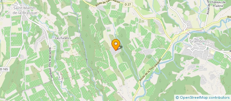 localisation de l'entreprise TEGERIS FRANCE  GRAMBOIS