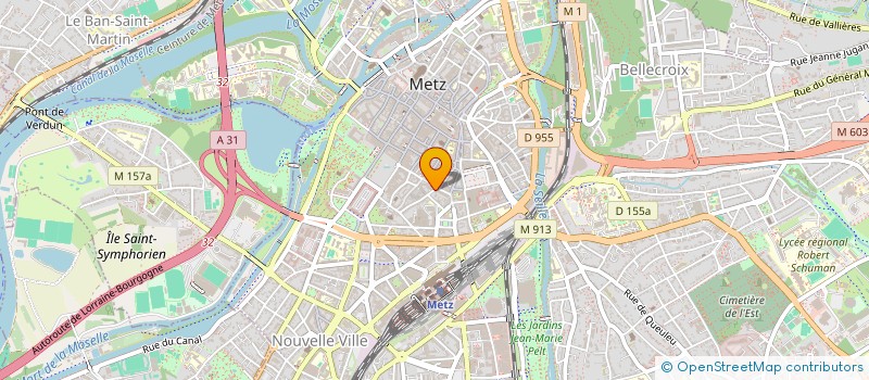 localisation de l'entreprise TEH DESK  METZ