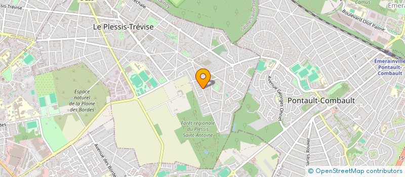 localisation de l'entreprise TEHAM EDITIONS à LE PLESSIS-TREVISE