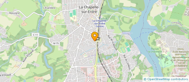 localisation de l'entreprise TEHAMA  TREILLIERES