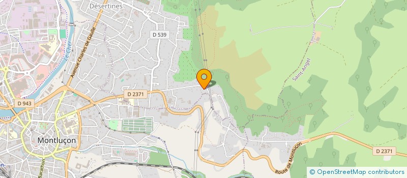 localisation de l'entreprise TEHAME DE MONTPLAISIR  DESERTINES