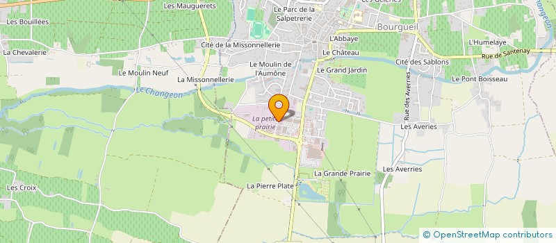 localisation de l'entreprise TEHCNA à BOURGUEIL