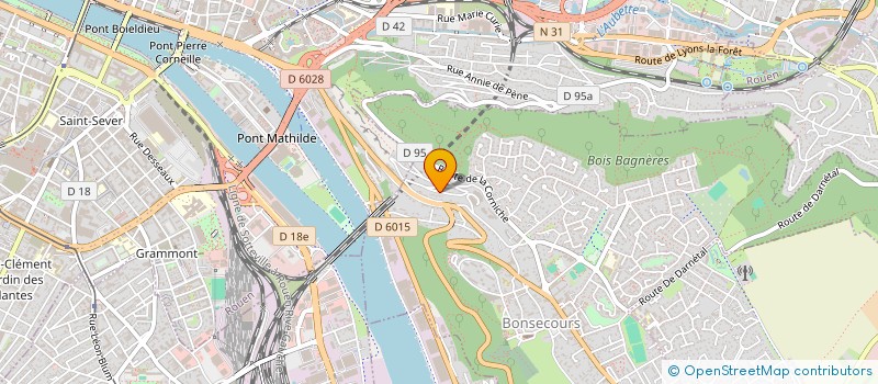 localisation de l'entreprise TEHDA  BONSECOURS