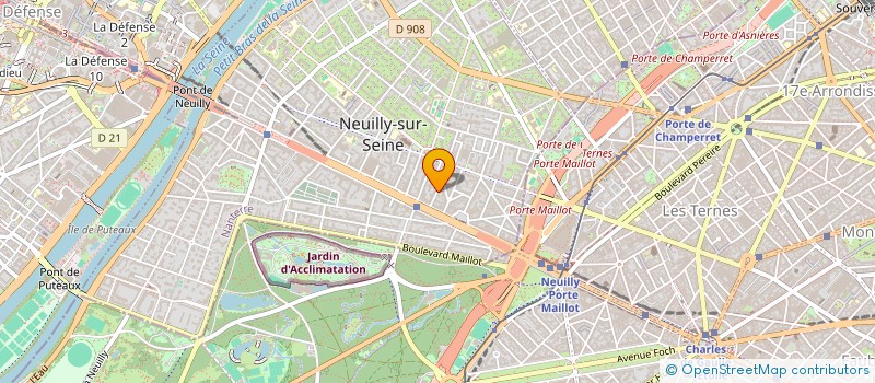 localisation de l'entreprise TEHILIM à NEUILLY-SUR-SEINE