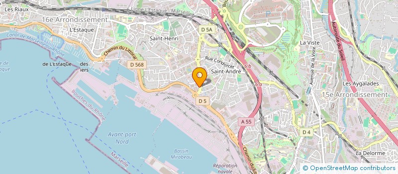 localisation de l'entreprise TEHIX CONSEIL à MARSEILLE