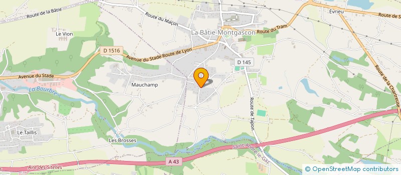 localisation de l'entreprise TEHMA  LA BATIE-MONTGASCON