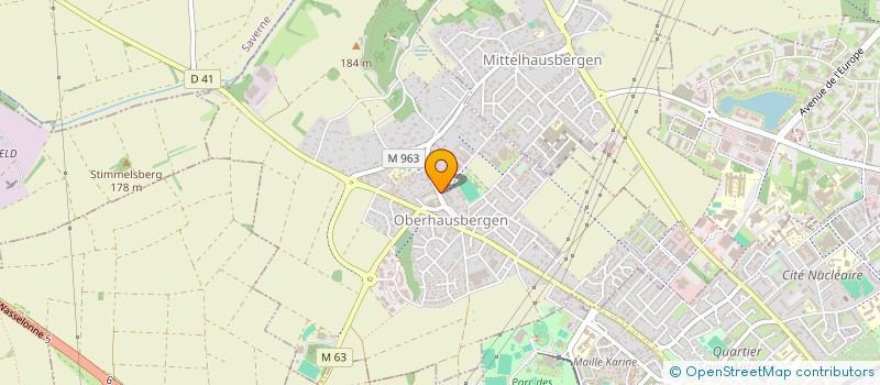 localisation de l'entreprise TEHUI-TATA'U  OBERHAUSBERGEN