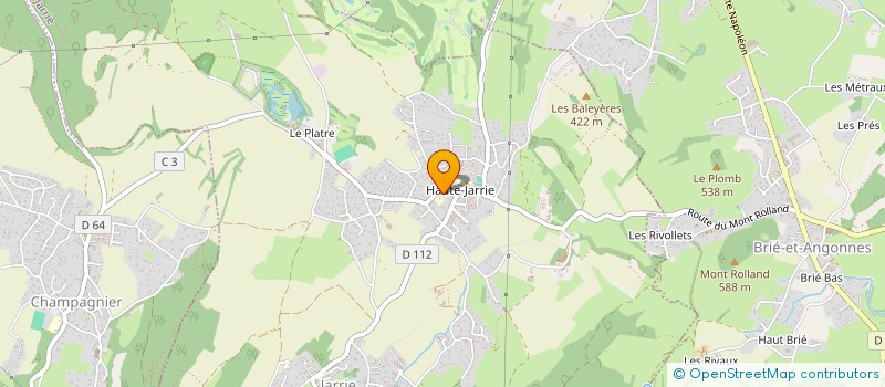 localisation de l'entreprise TEIBI à JARRIE