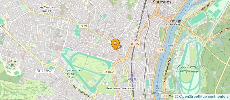 localisation de l'entreprise TEIGA INVEST à SURESNES