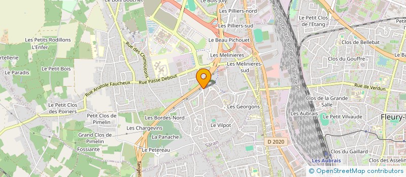 localisation de l'entreprise TEIKOKU NO COSPLAY à SARAN