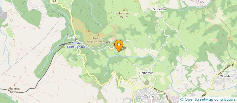 localisation de l'entreprise TEILARY à ASCAIN