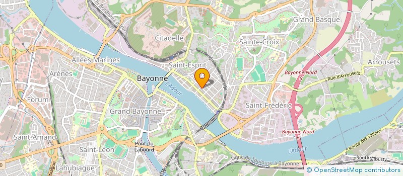 localisation de l'entreprise TEILATUKA à BAYONNE