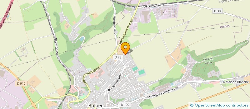 localisation de l'entreprise TEILLAGE BELLET à RAFFETOT