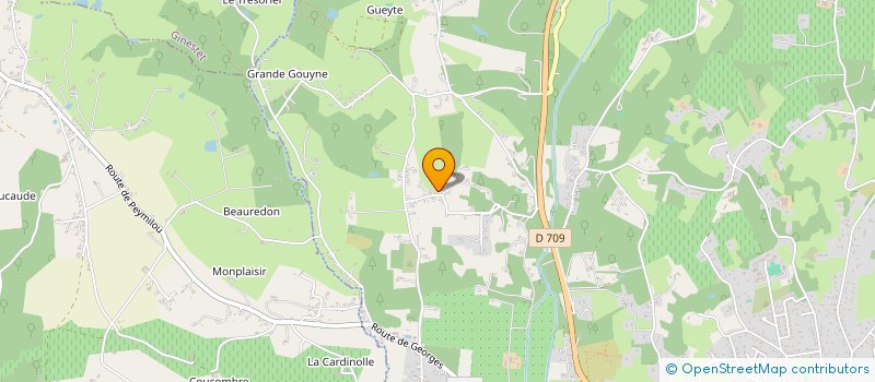 localisation de l'entreprise TEILLET ET FILS  BERGERAC