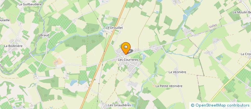 localisation de l'entreprise TEILLET MCSP  VALLET