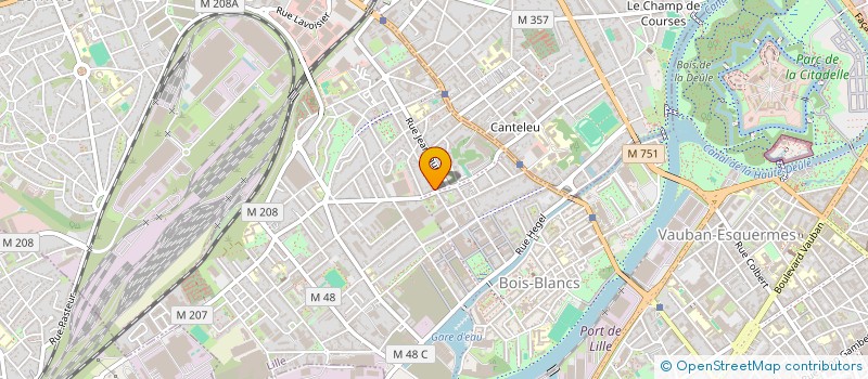 localisation de l'entreprise TEIMA à LILLE