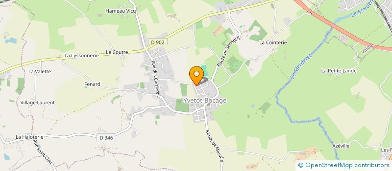 localisation de l'entreprise TEIMOHA  YVETOT-BOCAGE