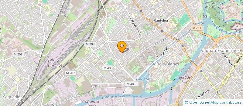 localisation de l'entreprise TEINNOSOFT  LILLE